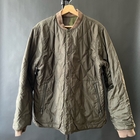 Men’s Reversible Camp Bomber Jacket Gap - Picture 3 of 5